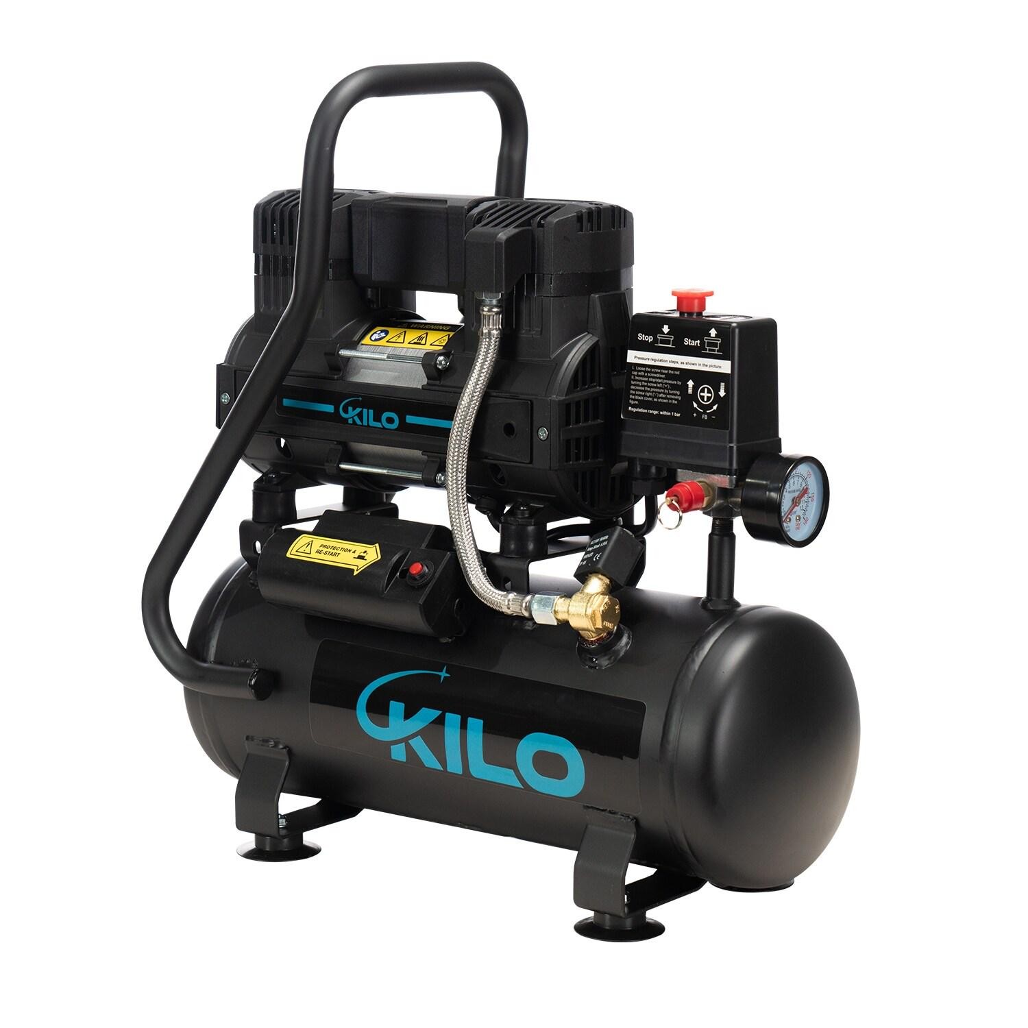 2 Gallon Oil Free Air Compressor, 1.0HP, Max.115 PSI Pressure, 65dB Ultra Quiet gallery