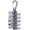 1/4" Hex Drive SAE Nut Driver Setter 10 Piece Set 5/32 to 1/2 Inch Storage Case gallery