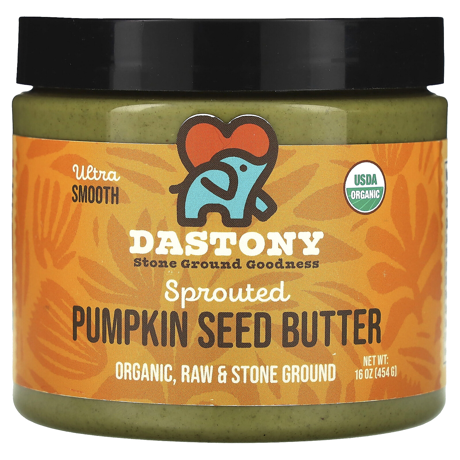 Organic Sprouted Pumpkin Seed Butter, Ultra Smooth, 16 oz (454 g) gallery