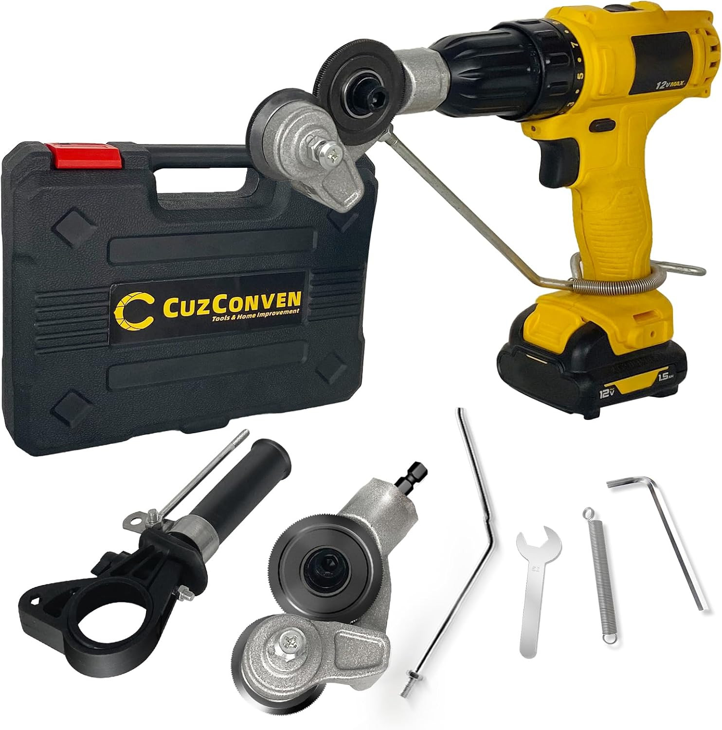 Metal Cutter for Drill, Sheet Metal Cutters, Electric Drill Plate Cutter for Cut gallery