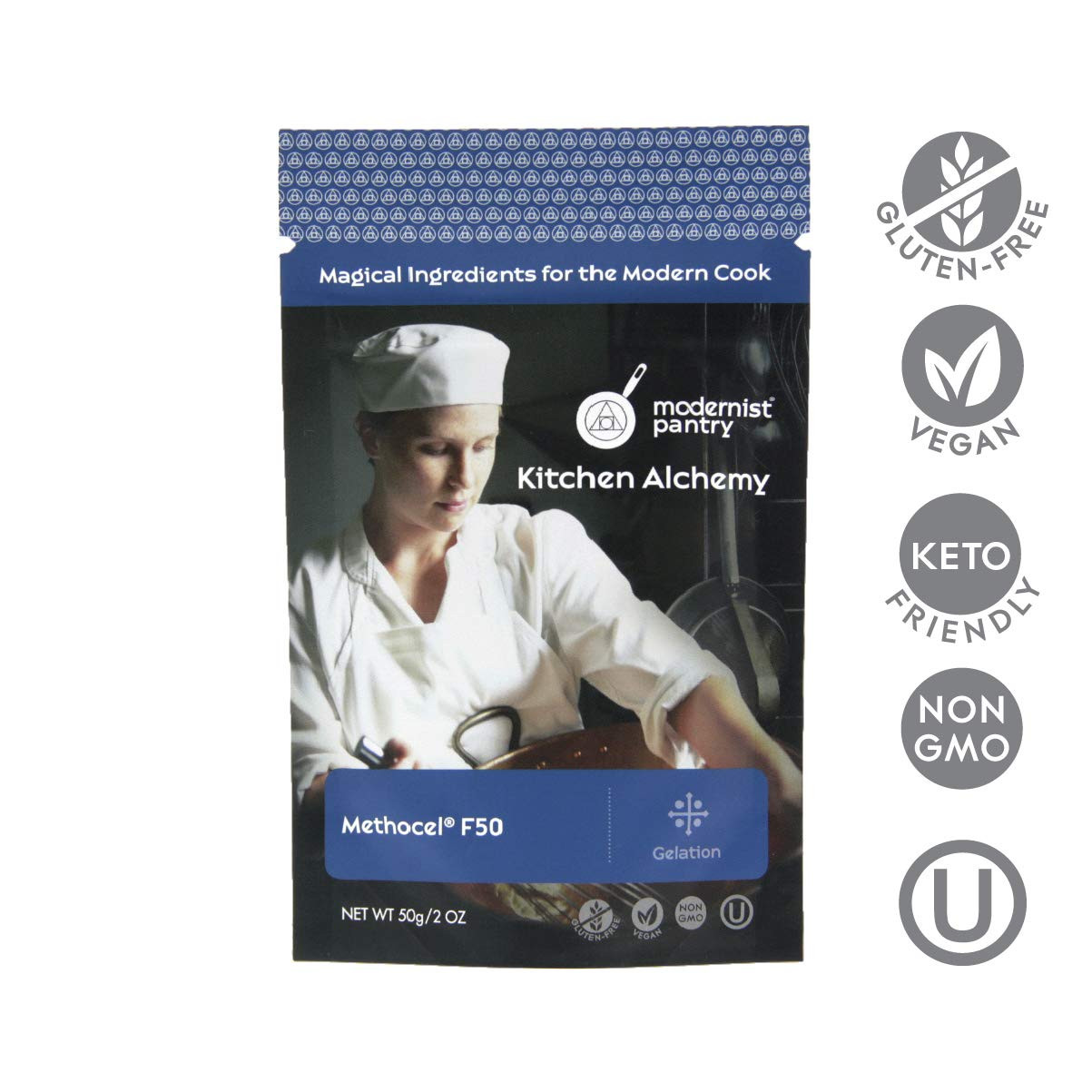 Hydroxypropyl Methylcellulose - Methocel® F50 ⊘ Non-Gmo Vegan OU Kosher Certifie gallery