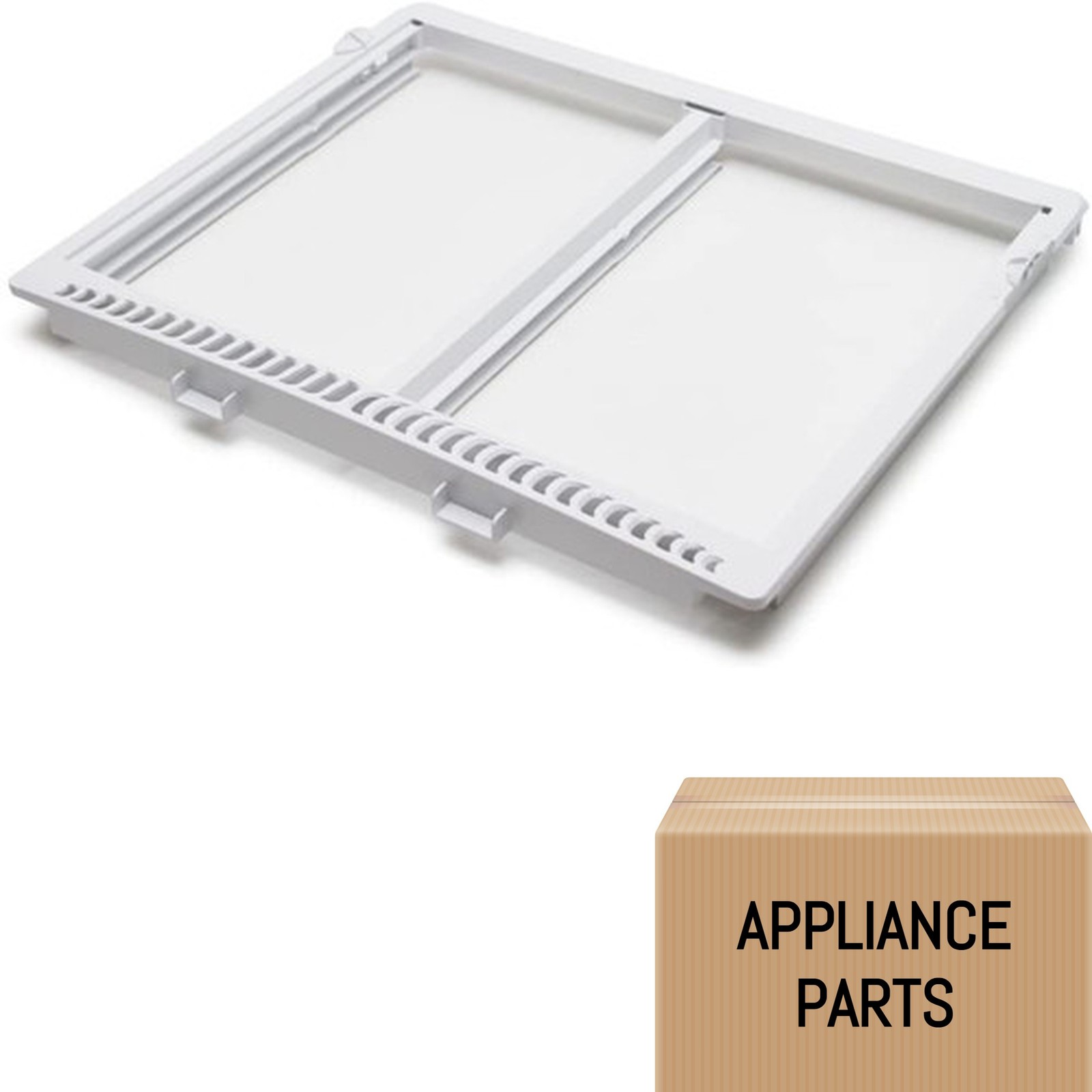 9729717-A For Kenmore Refrigerator Crisper Pan Frame NO GLASS Part # Model gallery
