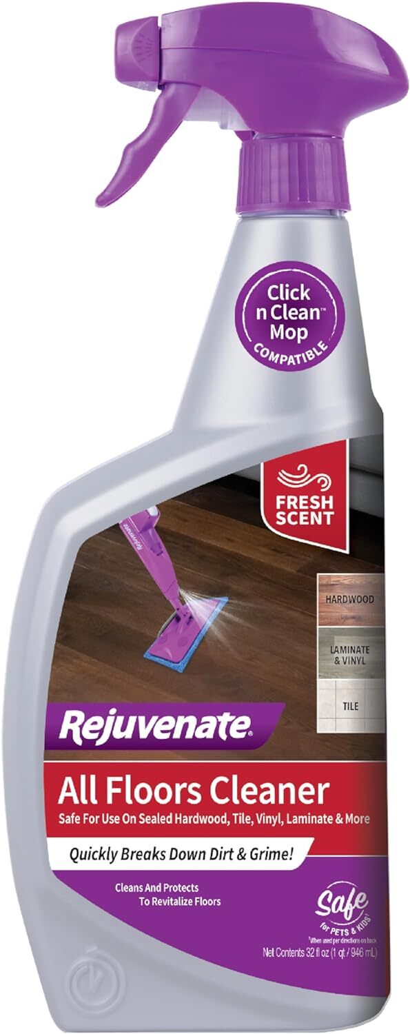 Rejuvenate High Performance All-Floors and Hardwood No Bucket Needed, 32oz/128oz gallery