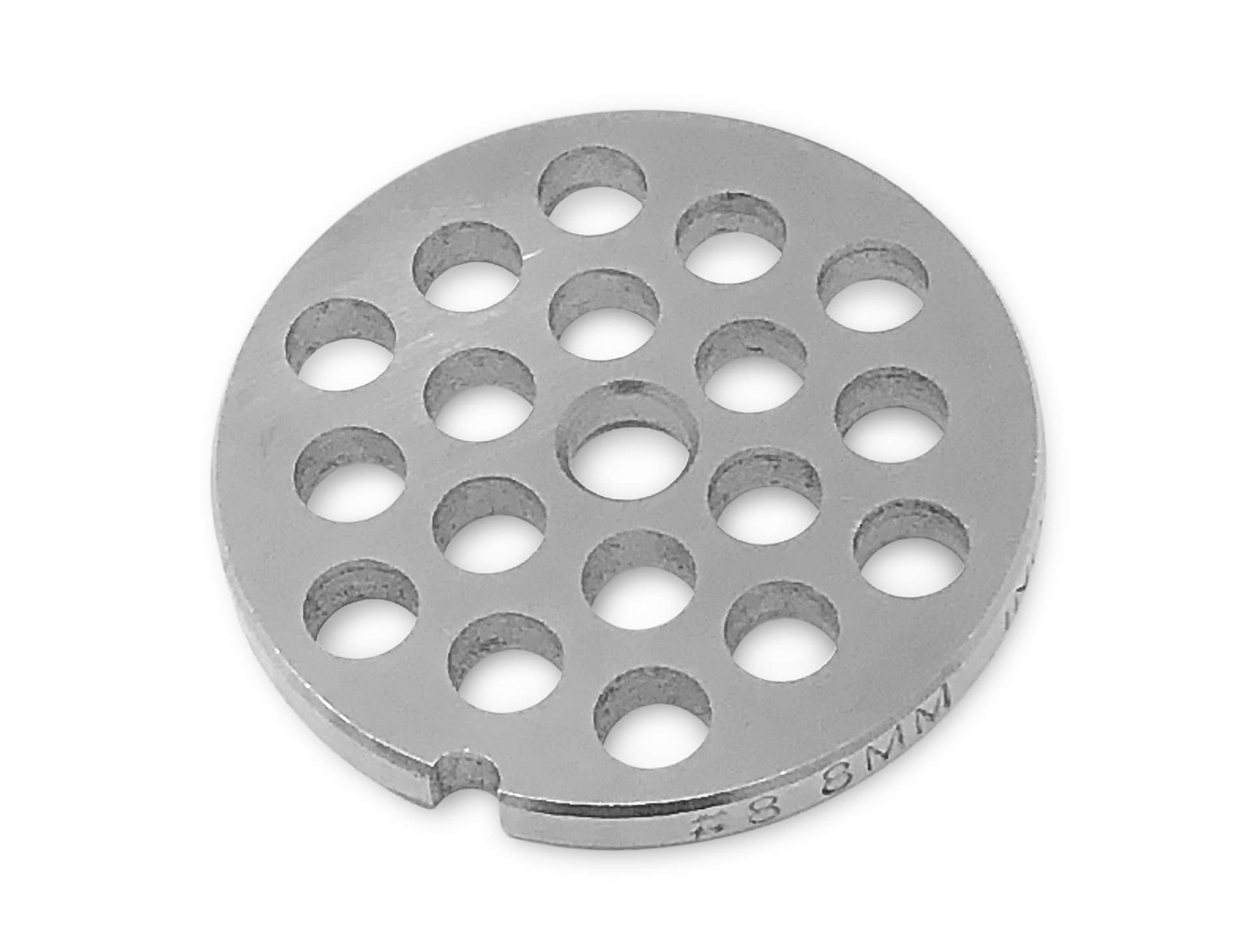 #8 Stainless Steel Replacement Plate Disc Blade for Meat 5/16", Silver gallery