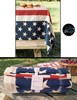 Pottery Barn American Flag Tablecloth 70" x 126" NWT Cotton/Linen July 4th gallery
