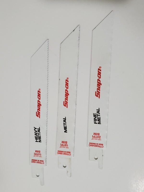 Snap On Tools Quick Hand Saw Cutter Handle 3 Blades & Pouch Use Everyday NEW!!!! gallery