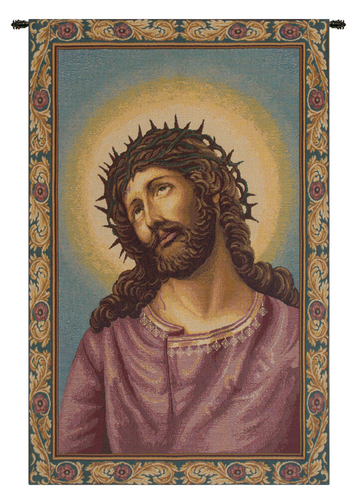 Christ's Thorns Coronation Religious Wall Art Italian Tapestry Wall Hanging gallery