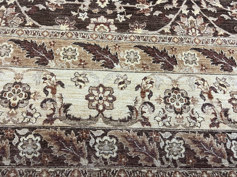 12' x 16'3" Pakistani Peshawar Oriental Rug - Hand Made - 100% Wool - Veg Dye gallery