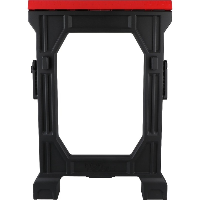 Hyper Stack 350 lb Capacity Foldable Polypropylene Sawhorse, 31" gallery
