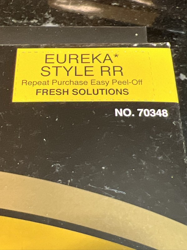 FRESH SOLUTIONS Eureka 70348 Micro Allergen Filtration RR Vacuum Bag 3-Pack NIB gallery