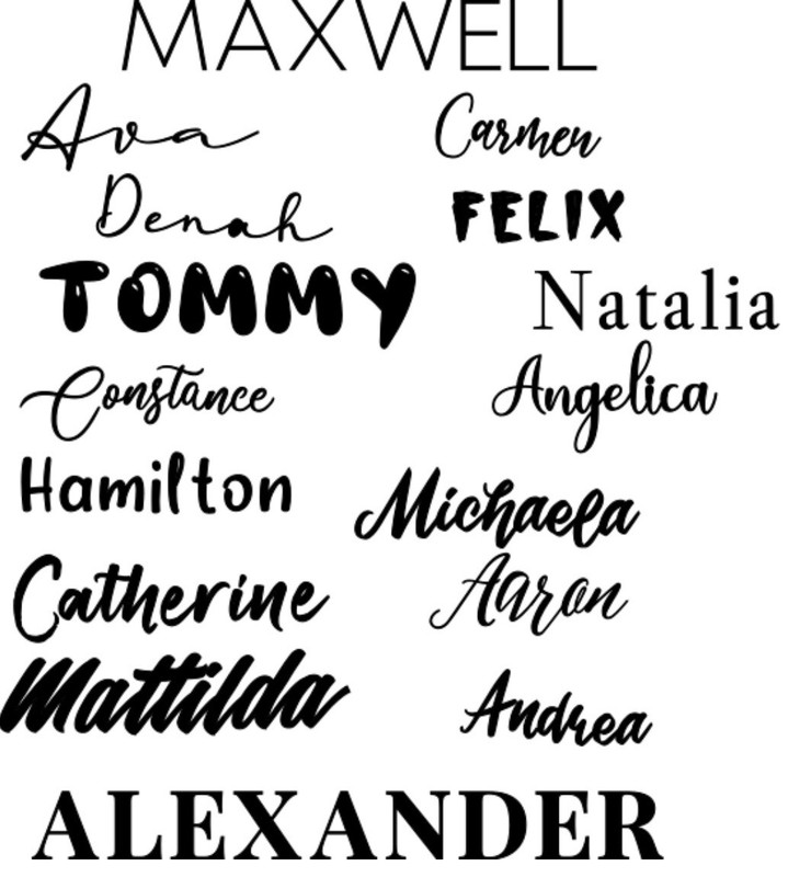 Monogram Custom Made Vinyl Decal • Custom & PERSONALIZED FOR YOU gallery