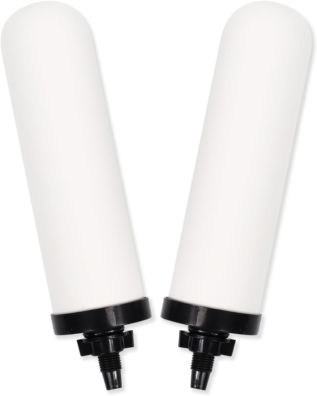2 Pack 7in Ceramic Water Filter Candle Activated Carbon Gravity Filter System gallery