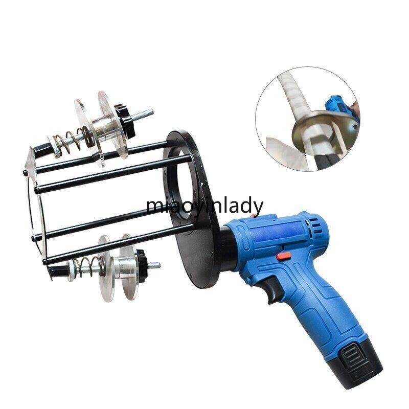 Electric Air Conditioning Cable Tie Winding Machine Pipe Wrapping Machine gallery
