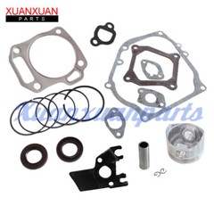 Piston Kits Connecting Rod Full Gaskets Crankcase Seal for Honda GX160 5.5HP