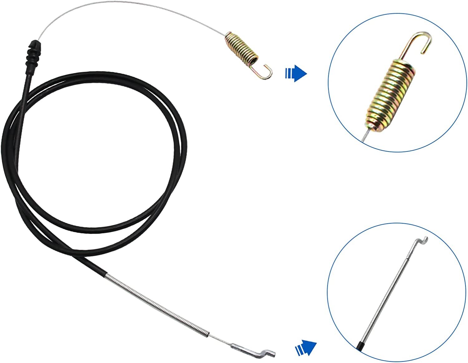 Traction Cable For Toro 22" Front Drive Self Propelled Mowers Replaces 105-1845 gallery