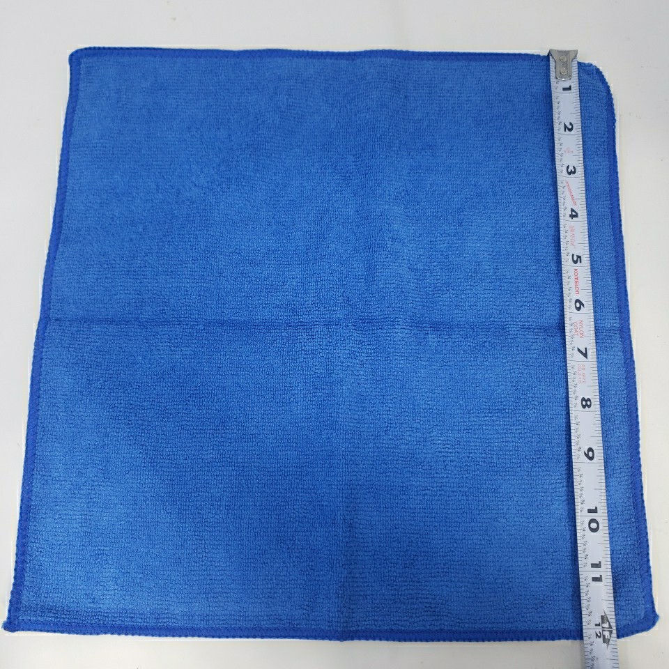 20 Microfiber Cleaning Cloths 12x12'' Wash Towel Drying Rag Car Detailing 300GSM gallery