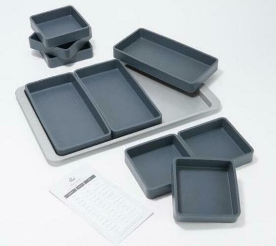 Prepd Cheat Sheets Pro Silicone Sheet Pan Dividers w/Sheet Pan Non Stick - 10 Pc gallery