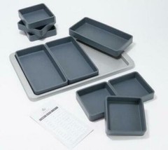 Prepd Cheat Sheets Pro Silicone Sheet Pan Dividers w/Sheet Pan Non Stick – 10 Pc