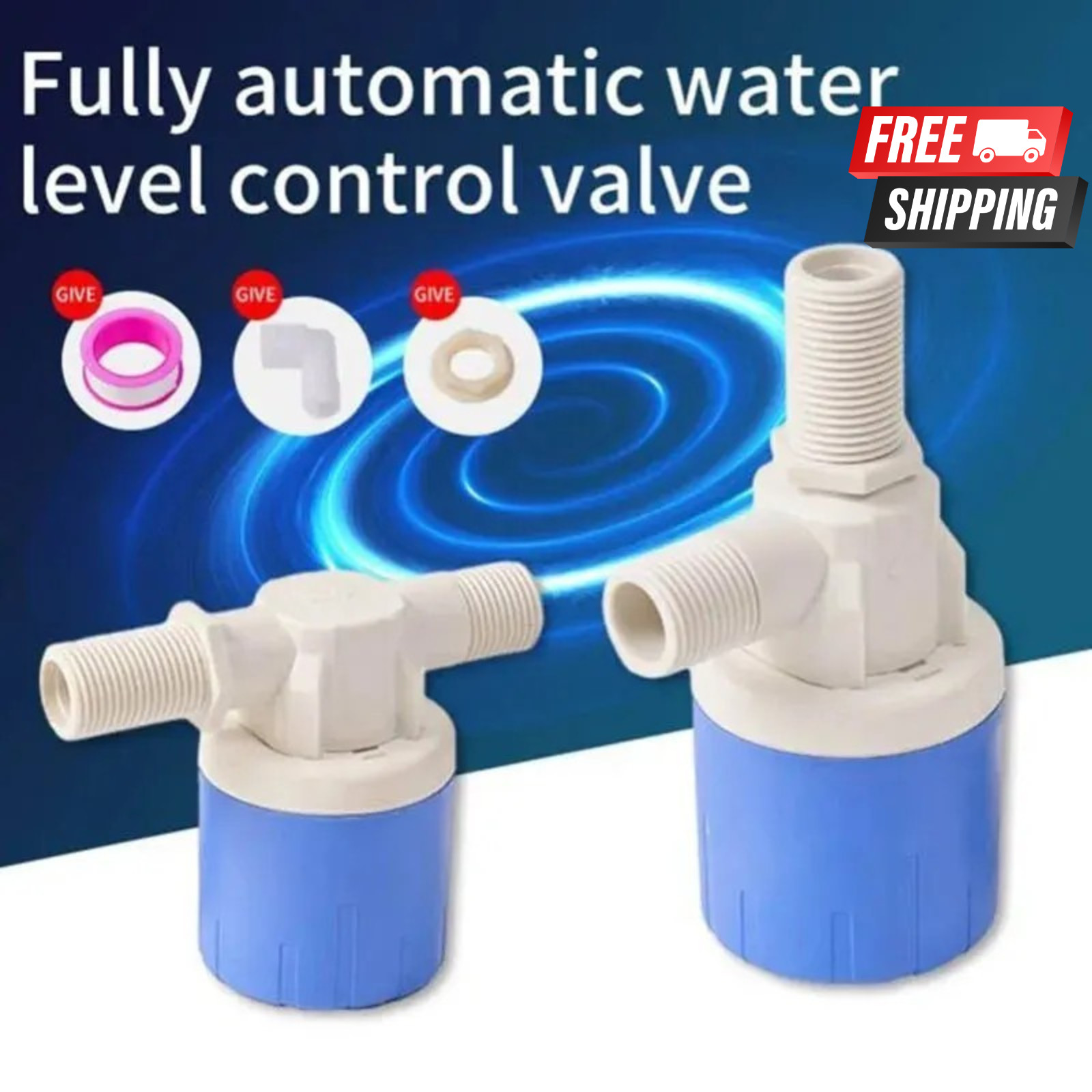 Automatic water level Control float valve water Tank shutoff. gallery