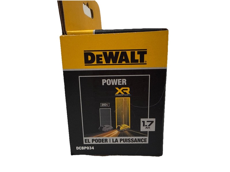 DEWALT DCBP034 20V MAX XR POWERSTACK 1.7Ah Battery gallery