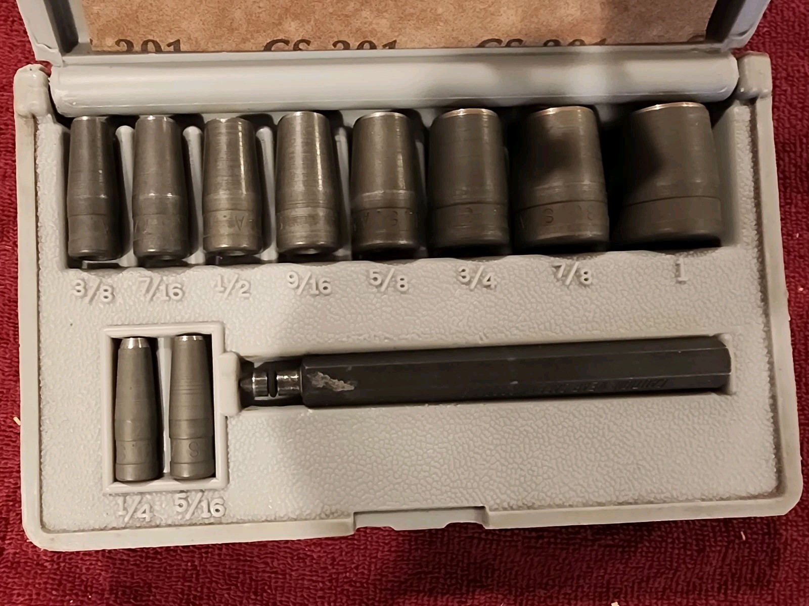 Lang Tools 950 Gasket Punch Set 11-Piece USA MADE Heat-Treated Alloy Steel gallery