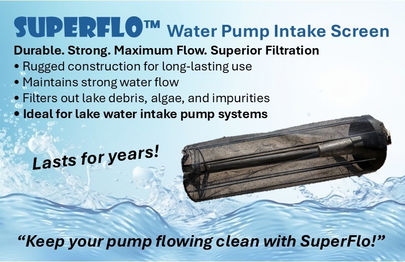 SuperFlo Replacement Filter Screen Bag for lake pump irrigation sprinklers gallery