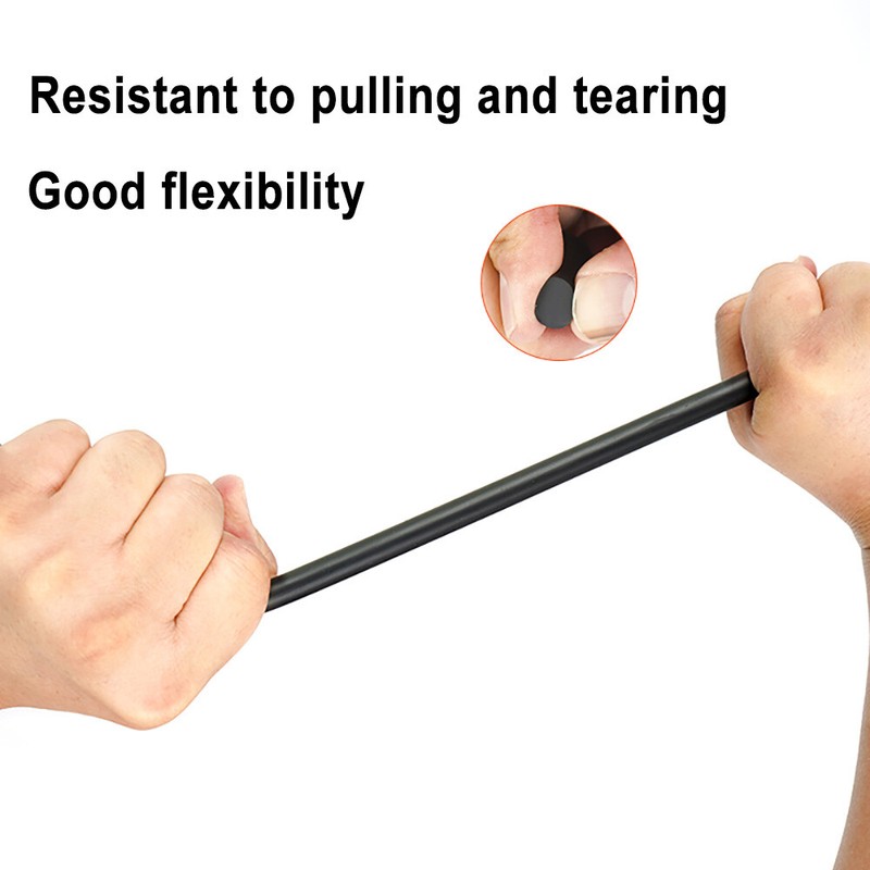 Solid Nitrile Rubber Cord O-Ring Strip Anti Oil Seal Gasket Dia 2 to 22mm Black gallery