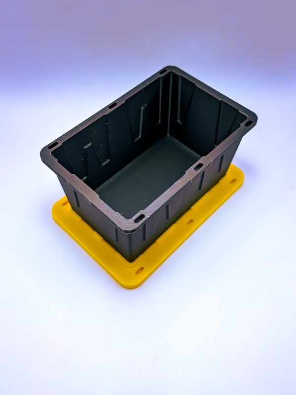 Tiny Heavy-Duty Storage Bins with Lid – Pack of 3 | Stackable Organizer Containe gallery