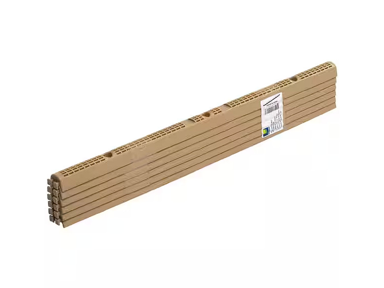 120 Palram Universal Vertical Plastic Closure Strip 24" for Suntuf Suntop Palruf