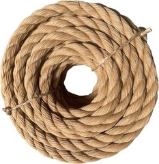 ATERET Twisted 3-Strand TAN Polypropylene Rope Monofilament ALL SIZES