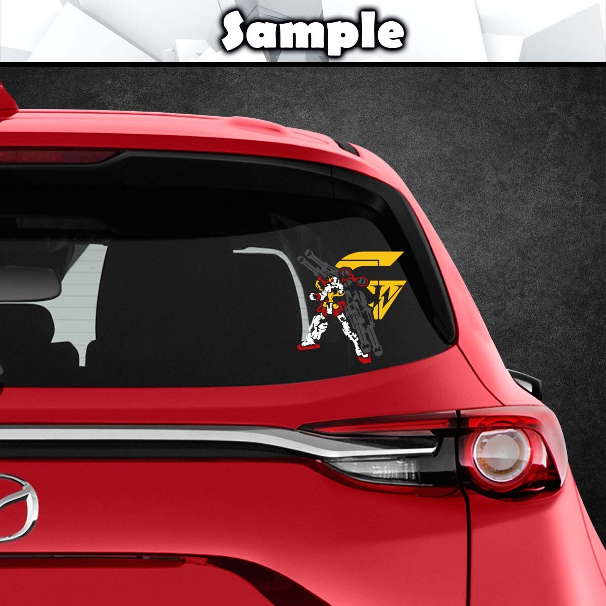 Gundam Heavyarms Customized Vinyl Decal (Anime Mecha Car Laptop PC Tower Decor) gallery