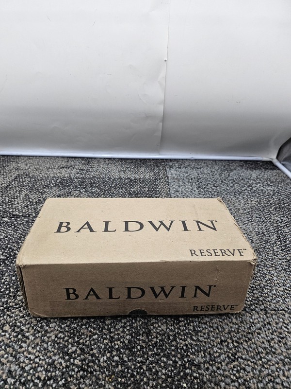 BALDWIN 9BR3522-174 Reserve Passage Contemporary Knob - Polished Chrome gallery