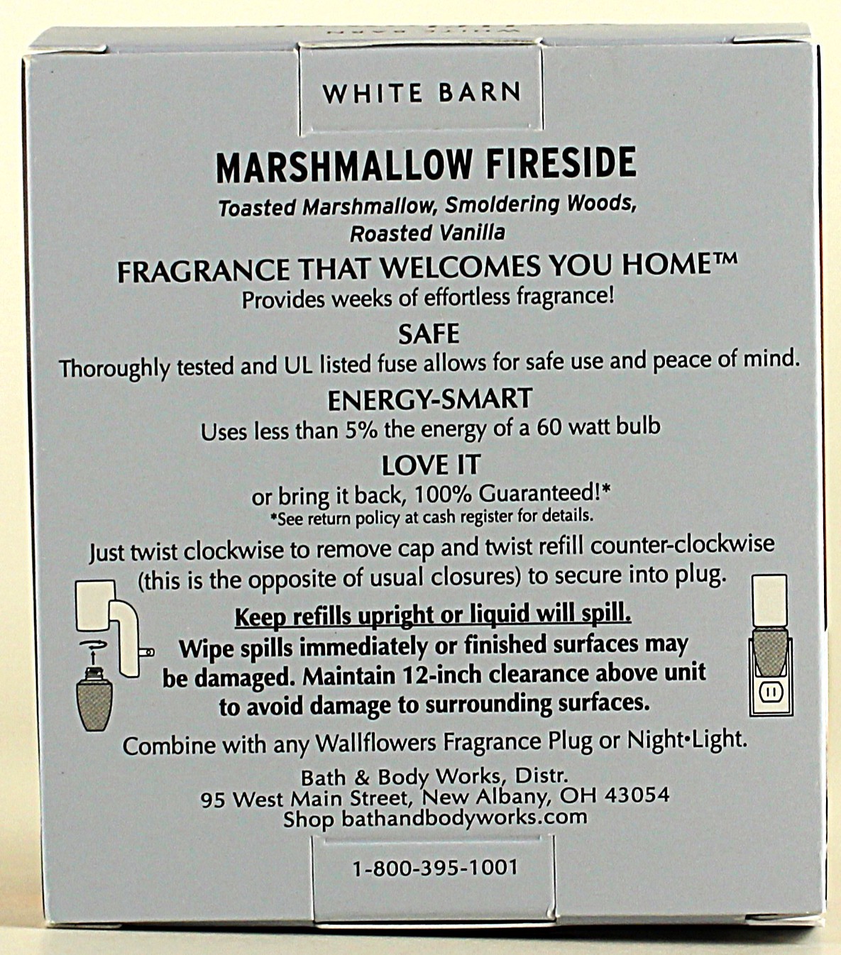 QTY 10 - Bath & Body Works MARSHMALLOW FIRESIDE Wallflowers Home Oil Refills gallery
