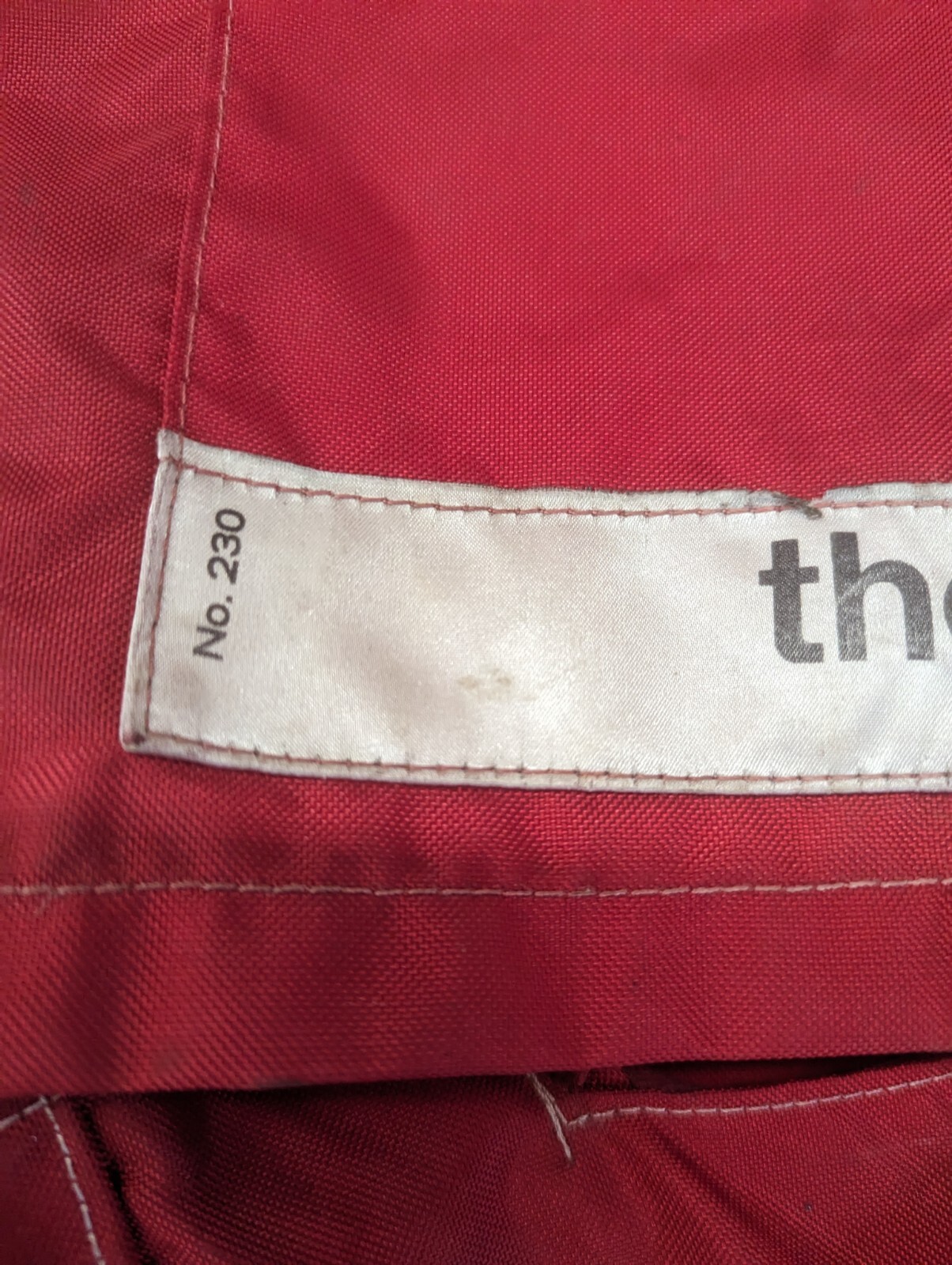 The Everest Red Metal Frame Backpacking Pack No 230 3