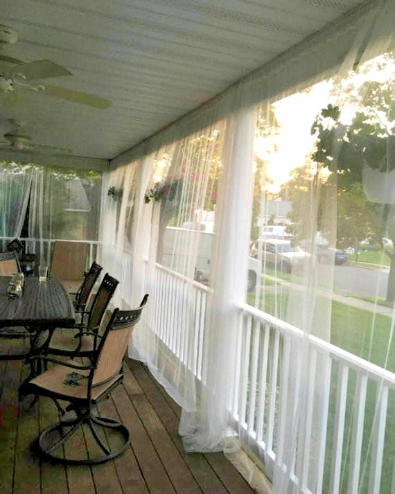 8 panel netting White Mosquito Curtain gallery