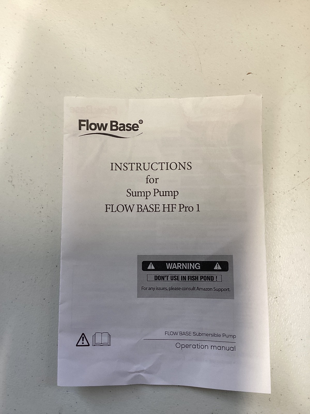 Flow Base HF Pro 1 1 HP Submersible Sump Pump 5000 GPH gallery