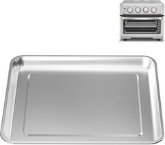 Stainless Steel Baking Tray Pan Compatible With Cuisinart Toaster Oven For Air