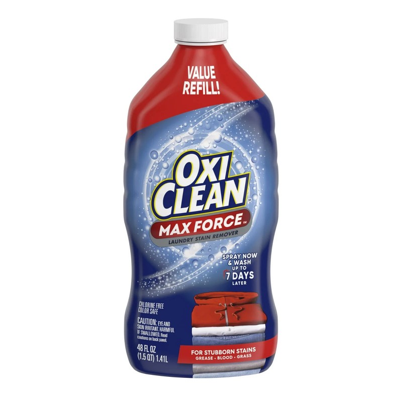 OxiClean Max Force Laundry Stain Remover Spray Refill, 48 fl oz​ gallery