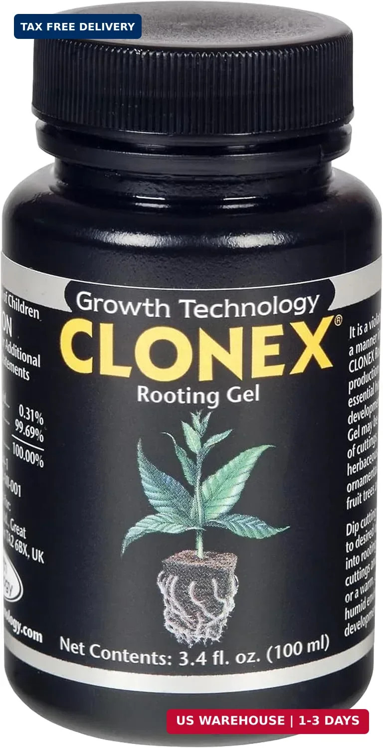 Clonex Rooting Gel - High-Performance Rooting Compound for Plant Cuttings, Conta gallery