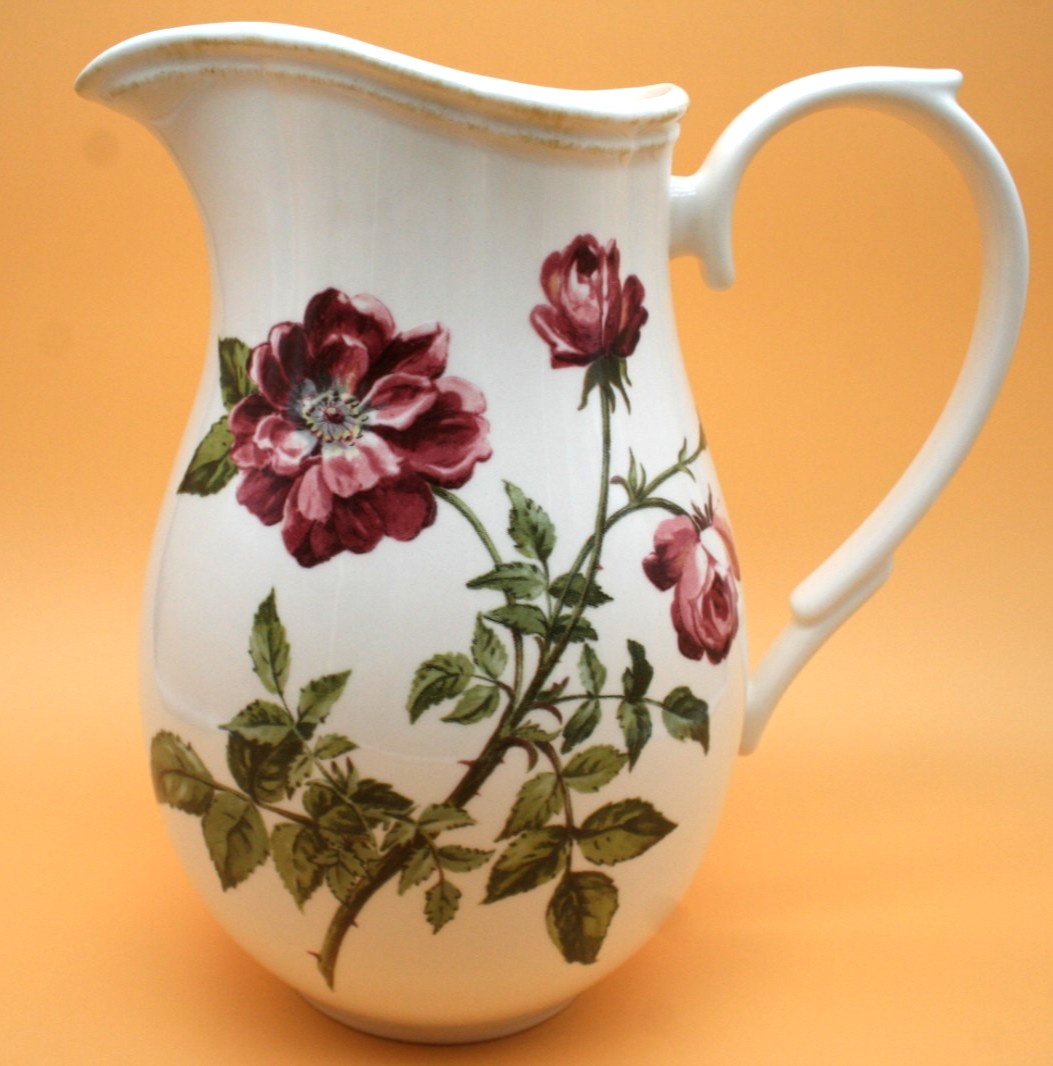 Lenox Accoutrements 70 oz Pitcher Roses Anna Griffin gallery