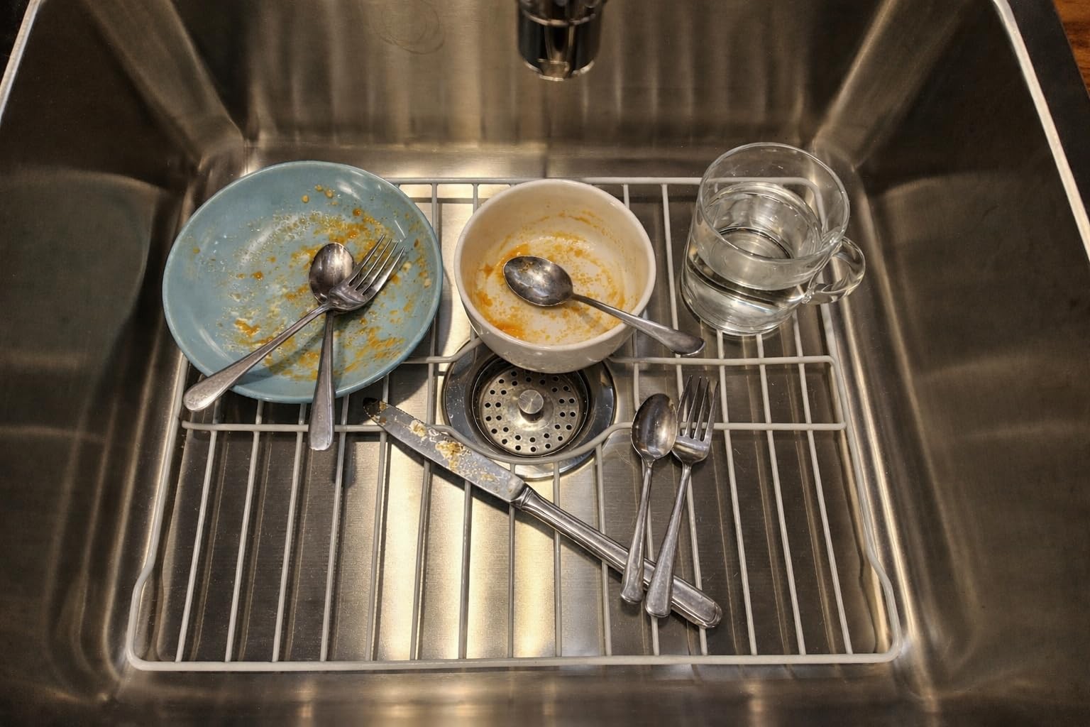 Sink Protectors for Kitchen Sink Bottom with White Coating Grate Insert Grid ... gallery