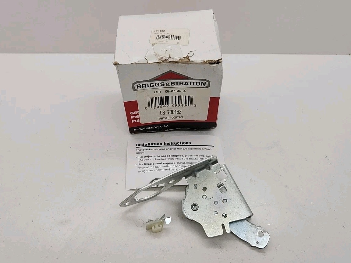 OEM Briggs And Stratton 796482 Control Bracket NOS *R2A gallery