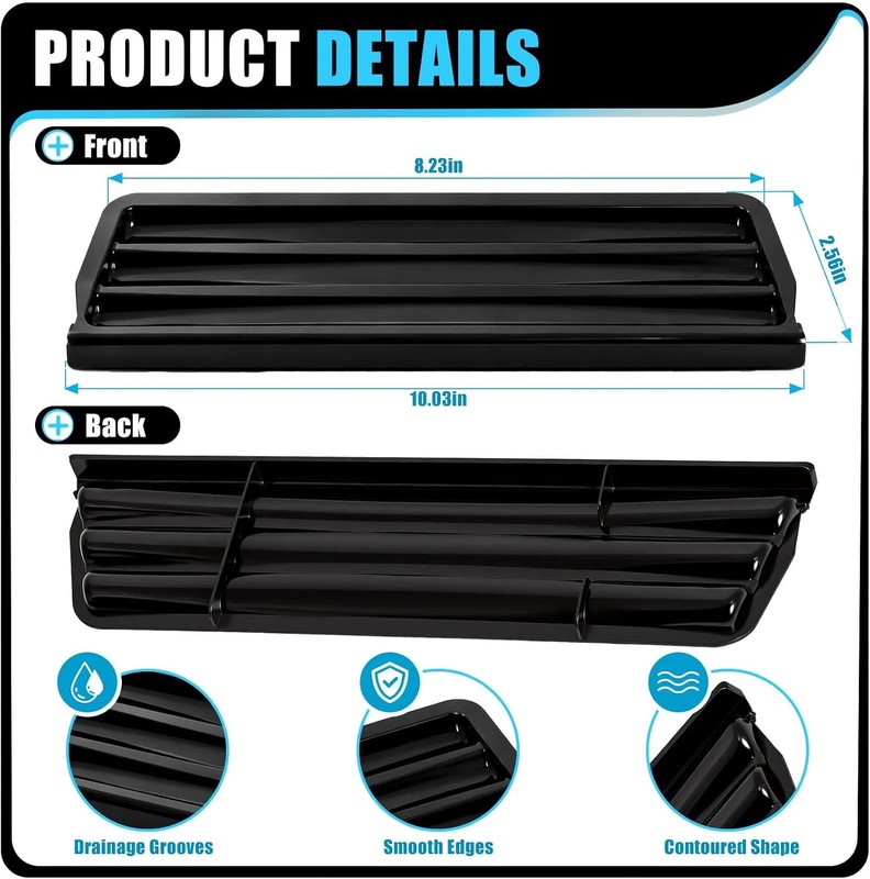 2206670B Dispenser Overflow Grille Replace Compatible with Whirlpool Kenmore Ref gallery