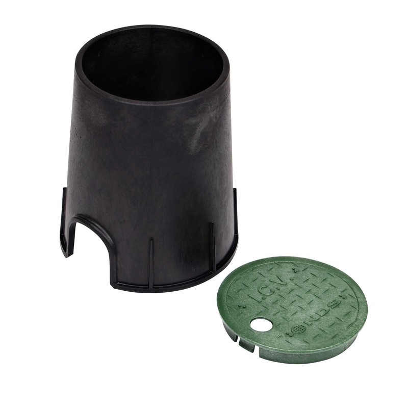 10 In. X 15 In. Rectangular Valve Box Cover Green ICV Durable Plastic Material gallery