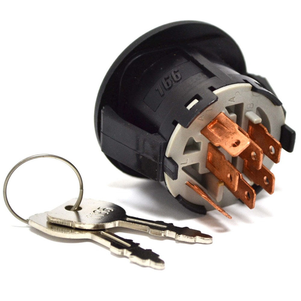 Ignition Key Switch w/ Key fits AYP Sears Craftsman Roper 163968 Lawn Tractor