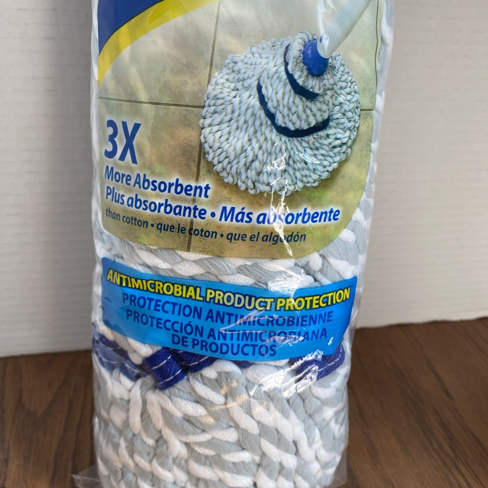 Quickie WipeOut Microfiber Twist Mop Refill NEW SEALED Type F fits #72036M gallery