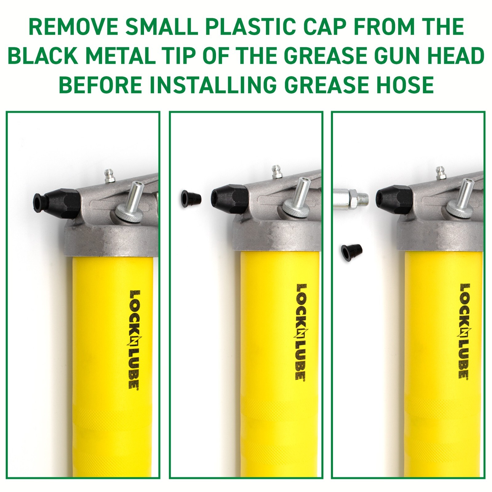 LockNLube Professional Pistol-Grip Grease Gun gallery