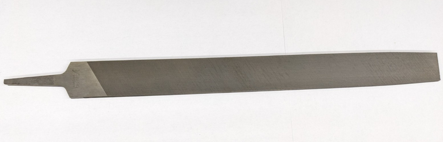 Sandvik Oberg Mill Flat File Smooth Cut Single Cut 14" Long 1-143-14-3-0 Sweden gallery