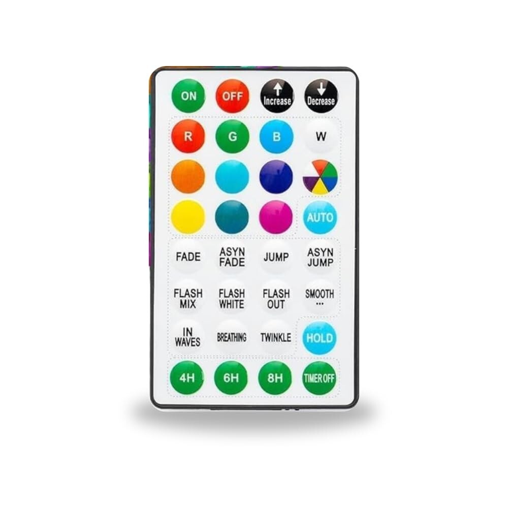 32-Button IR Remote for LED Strip Lights - Custom Colors, Effects, Long Range gallery