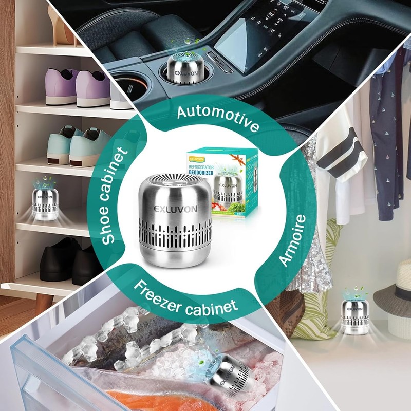 Refrigerator Deodorizer,Lasts for 10 Years Fridge Deodorizer Kitchen Gadgets Air gallery